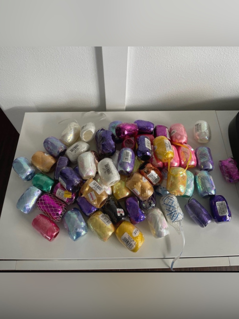 Vintage Variety Curling Ribbons Various Colors Gift Holiday Wrap